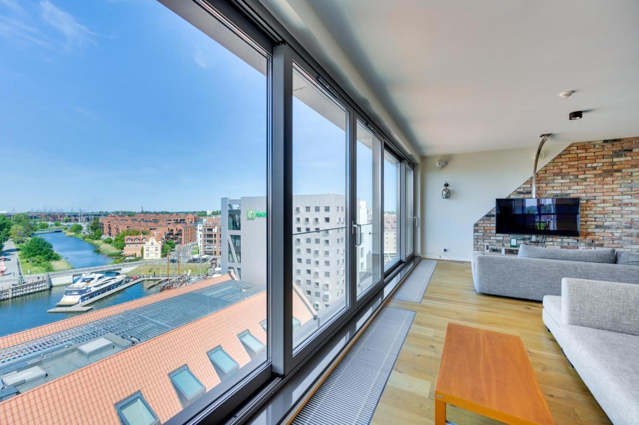 Penthouse Comfort Apartments Granaria Danzig Exterior foto