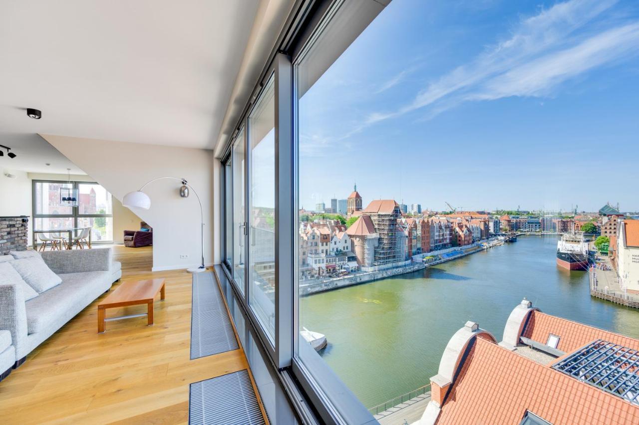 Penthouse Comfort Apartments Granaria Danzig Exterior foto