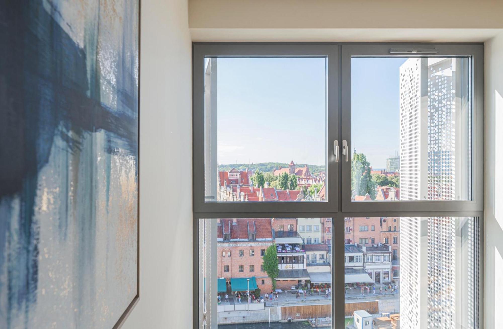 Penthouse Comfort Apartments Granaria Danzig Exterior foto