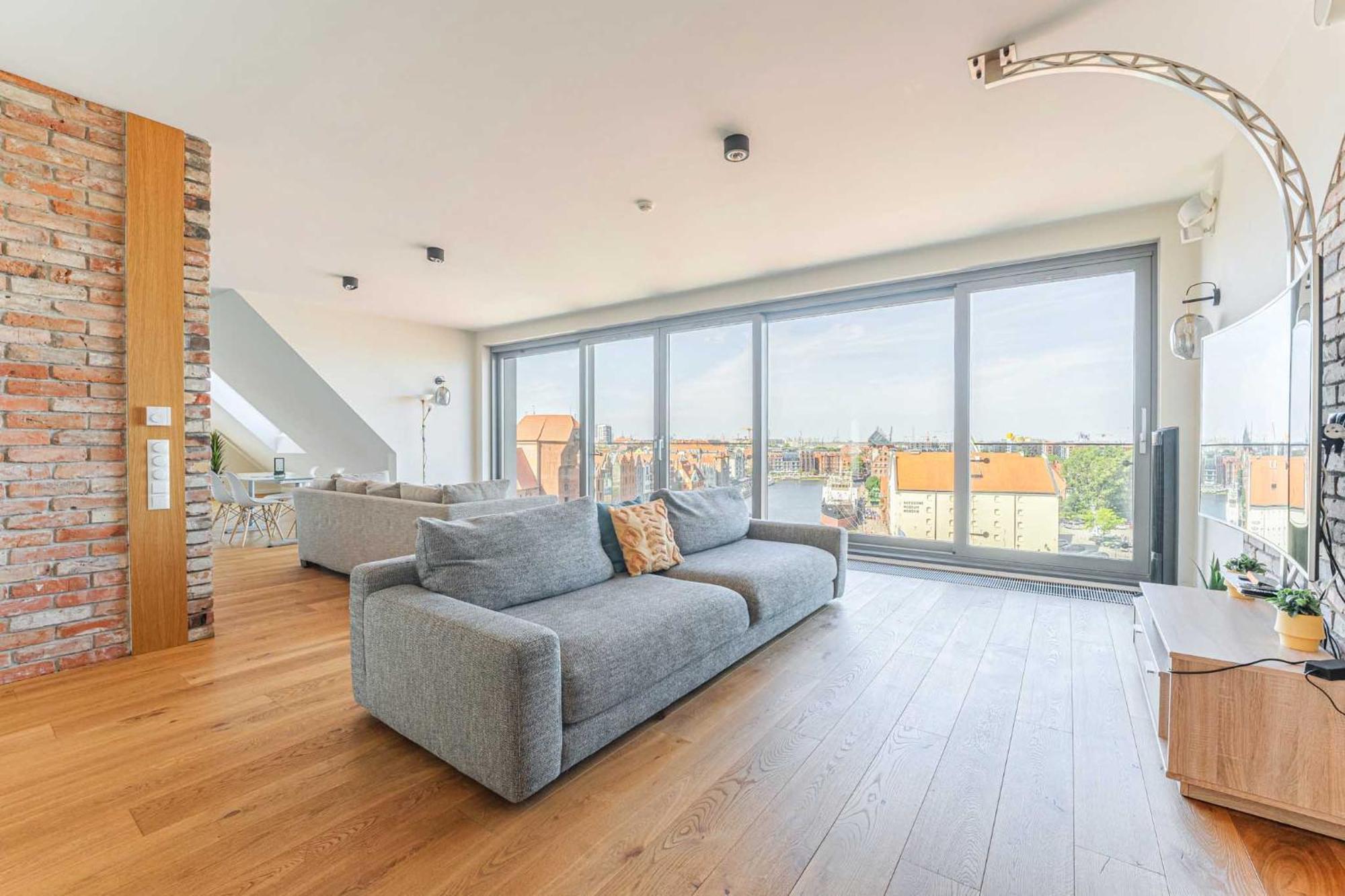 Penthouse Comfort Apartments Granaria Danzig Exterior foto